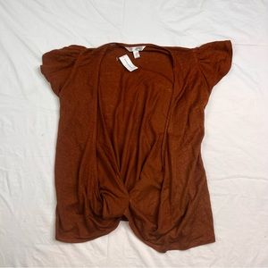 BANANA REPUBLIC Size Medium New With Tags Linen Resort Blouse L030822 NWT